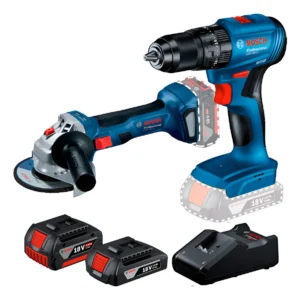 BOCOMBO10 - COMBO TALADRO GSB18V50+ STARTER KIT 18V+ AMOLADORA GWS180-LI / BOSCH