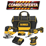 DDCKSS300M1-AR - COMBO LIJADORA + CALADORA + MULTICORTADORA + BATERIA + CARGADOR / DEWALT