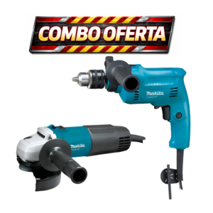 KMTK0003G - COMBO AMOLADORA M0901G + TALADRO M0801G / MAKITA